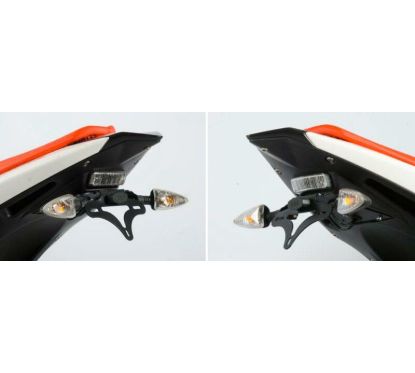 SUPPORT DE  PLAQUE DERBI GPR 125 09-11