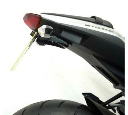 Support de plaque R&G RACING noir Kawasaki Z1000/SX