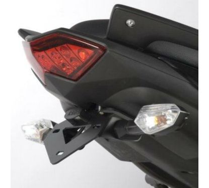 Support de plaque R&G RACING noir Kawasaki Versys 650