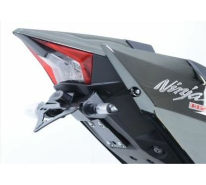 Support de plaque R&G RACING noir Kawasaki H2