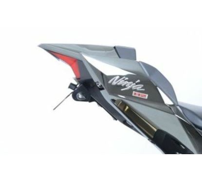 Support de plaque R&G RACING noir Kawasaki H2