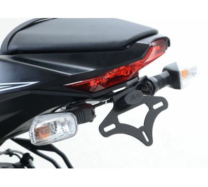 Support de plaque R&G RACING noir Kawasaki ZX10R