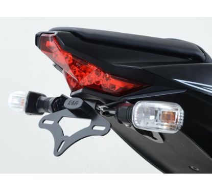 Support de plaque R&G RACING noir Kawasaki ZX10R