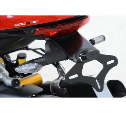 Support de plaque R&G RACING noir Ducati Monster 1200R