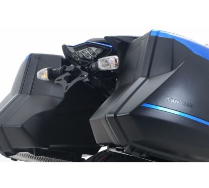 Support de plaque R&  noir Kawasaki Z1000SX Tourer