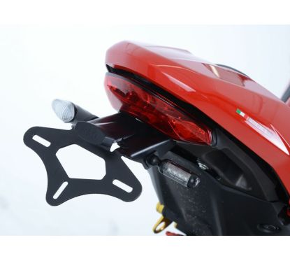 Support de plaque R&G RACING noir Ducati