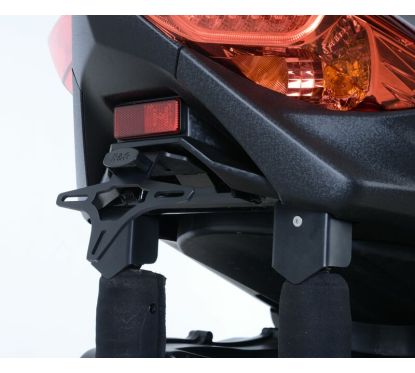 Support de plaque R&G RACING noir Yamaha X-Max 300