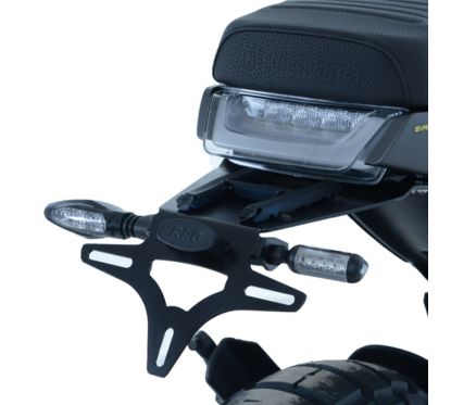 Support de plaque R&G RACING noir Husqvarna 401 Vitpilen/Svartpilen