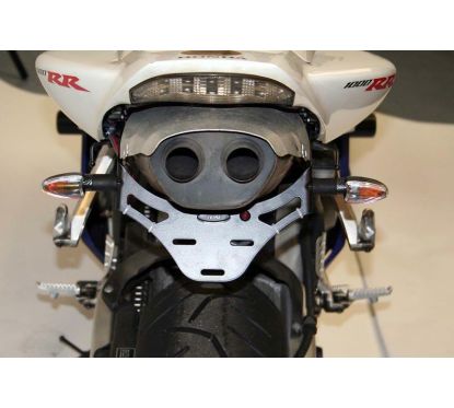 Support de plaque R&G RACING noir Honda CBR600RR/1000RR Fireblade