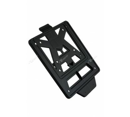 Support de plaque RACETECH noir