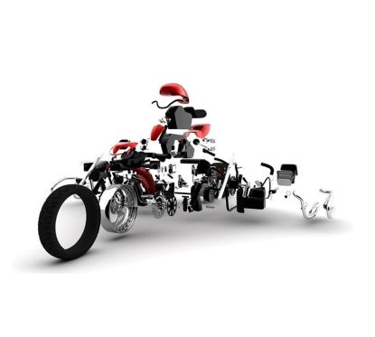 Pièce détachée - Repose pied droit et gauche R&G RACING commandes reculées