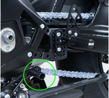 Embout de rechange sélécteur & pédale R&G RACING commandes reculées