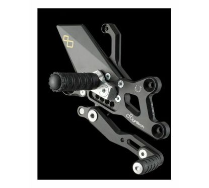 Commandes reculées réglables LIGHTECH repliables - sélection standard/inversée