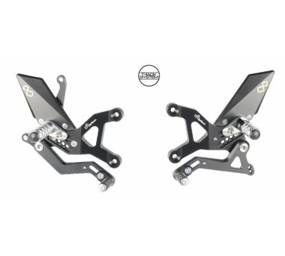 Commandes reculées réglables LIGHTECH fixes - sélection inversée