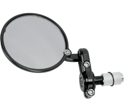 Rétroviseur d'extrémité de guidon rabattable
