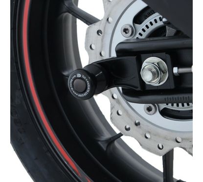Pions de bras oscillant avec platine R&G RACING noir Honda CB500F/CBR500R