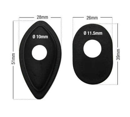 Cache-orifices clignotants BIHR Honda