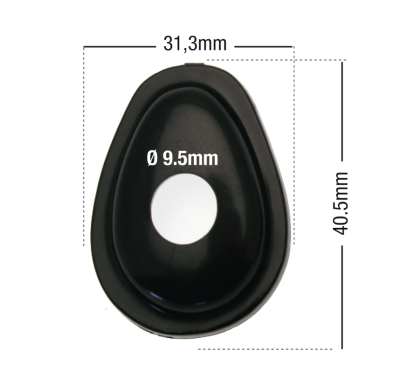 Cache-orifices clignotants BIHR