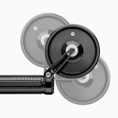 Rétroviseur embout de guidon mo.view Classic Flip 60 mm