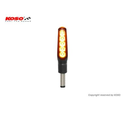 Clignotant Led KOSO GW-01 L'Unite - Noir