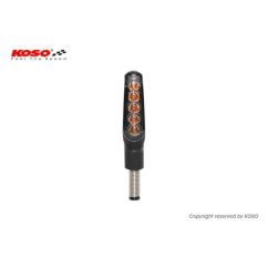 Clignotant Led KOSO GW-01 L'Unite - Noir