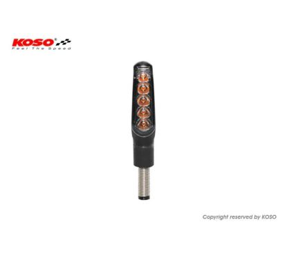 Clignotant Led KOSO GW-01 L'Unite - Noir