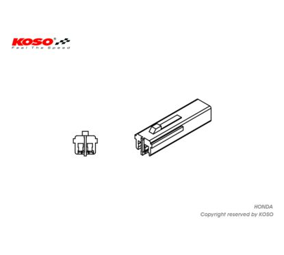 Adaptateur clignotant KOSO Honda