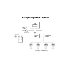 Centrale de clignotants électronique TECNIUM by DZE