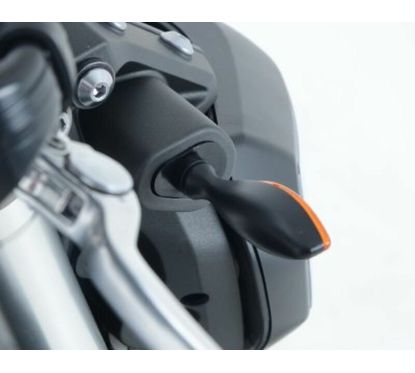 Adaptateurs de clignotants avant R&G RACING noir Yamaha