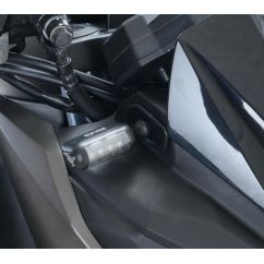 Adaptateur micro clignotant R&G RACING noir Kawasaki