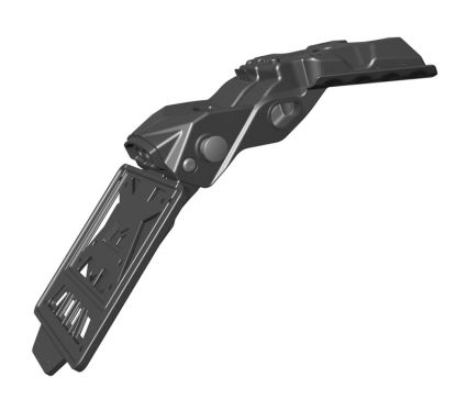 Support de plaque d'immatriculation avec feu arrière RACETECH T7 Revolution