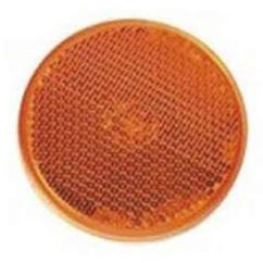 Catadioptre V PARTS rond Ø60mm orange