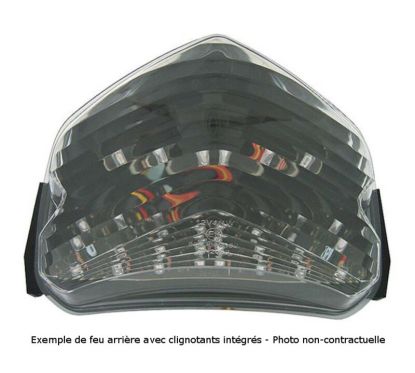 Feu arrière BIHR LED avec clignotants intégrés Suzuki BANDIT 650/1250