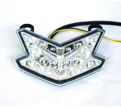 Feu arrière BIHR LED avec clignotants intégrés Kawasaki Z800, ZX636