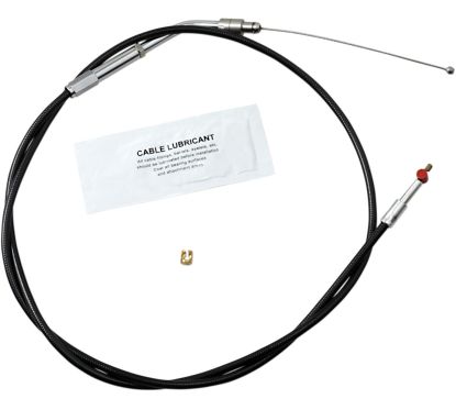 Câble d'accélérateur/de ralenti en vinyle noir