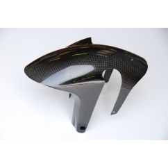 Garbe-boue avant LIGHTECH carbone brillant