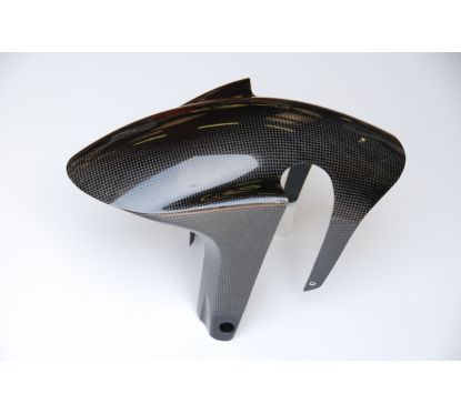 Garbe-boue avant LIGHTECH carbone brillant