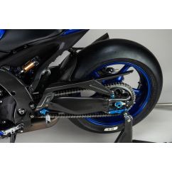 Garde-boue arrière LIGHTECH - carbone brillant