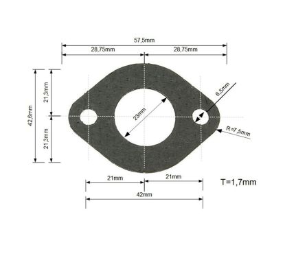 Joint de silencieux de rechange Yasuni pour tous modèles