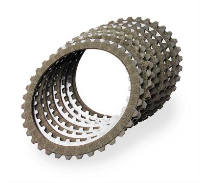 Kit disques garnis + lisses d'embrayage BARNETT