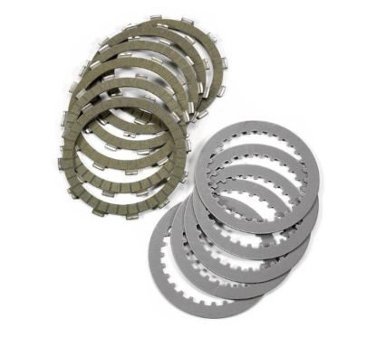 Kit disques garnis + lisses d'embrayage NEWFREN Standard