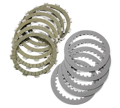 Kit disques garnis + lisses d'embrayage NEWFREN Standard