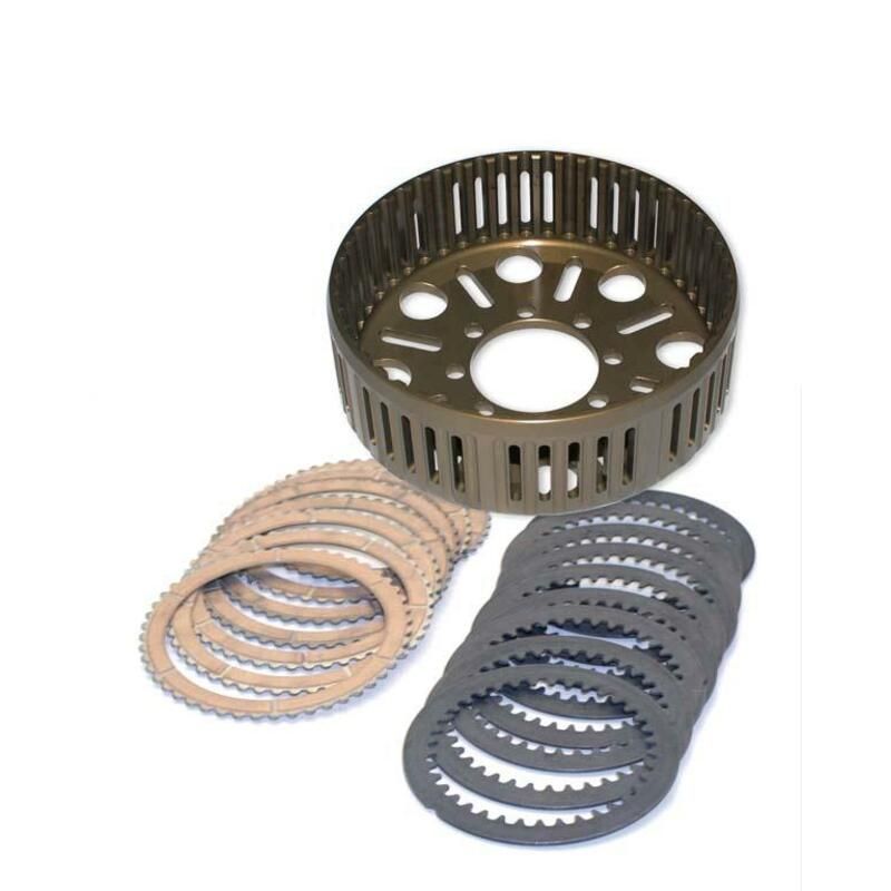 Kit disques garnis + lisses d'embrayage NEWFREN Pro Race - 48 dents