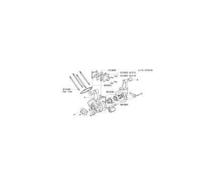 Carter moteur POLINI avec support complet