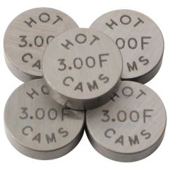 Pastilles de soupape HOT CAMS Ø10,0x3,00mm - jeu de 5
