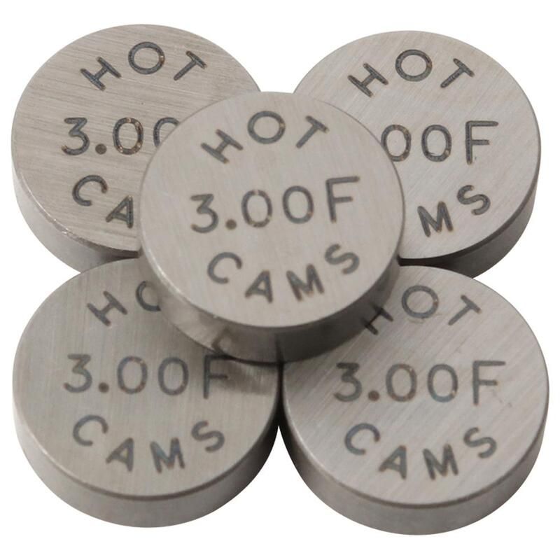 Pastilles de soupape HOT CAMS Ø10,0x3,00mm - jeu de 5