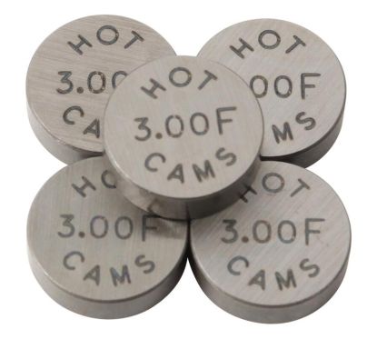 Pastilles de soupape HOT CAMS Ø10,0x3,00mm - jeu de 5