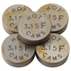 Pastilles de soupape HOT CAMS Ø10,0x3,15mm - jeu de 5