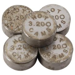 Pastilles de soupape HOT CAMS Ø7,48x3,20mm - jeu de 5