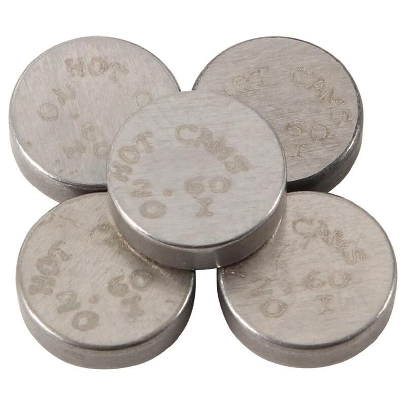 Pastilles de soupape HOT CAMS Ø8,90x2,60mm - jeu de 5